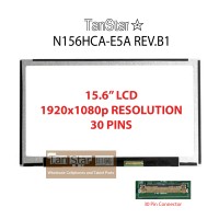 15.6" Laptop LCD Screen 1920x1080p 30 Pins NV156FHM-N4V